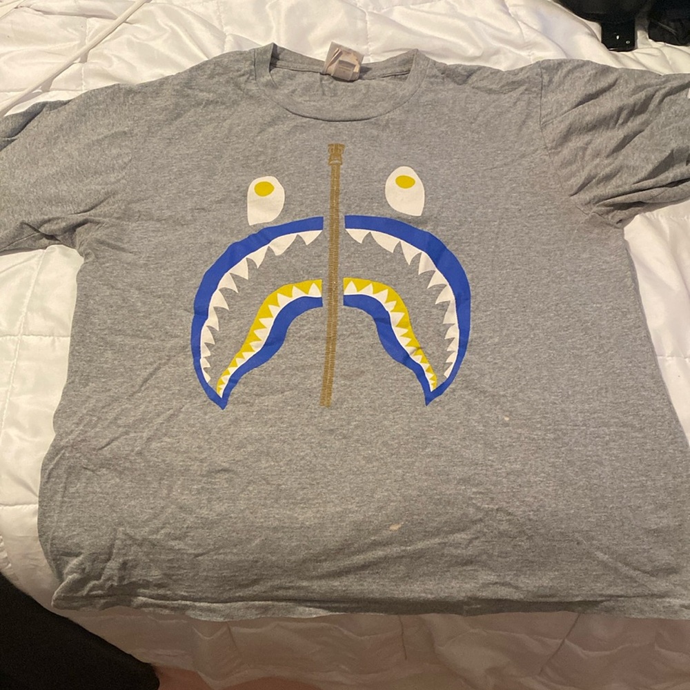 Grey Bathing Ape (Bape) T-shirt